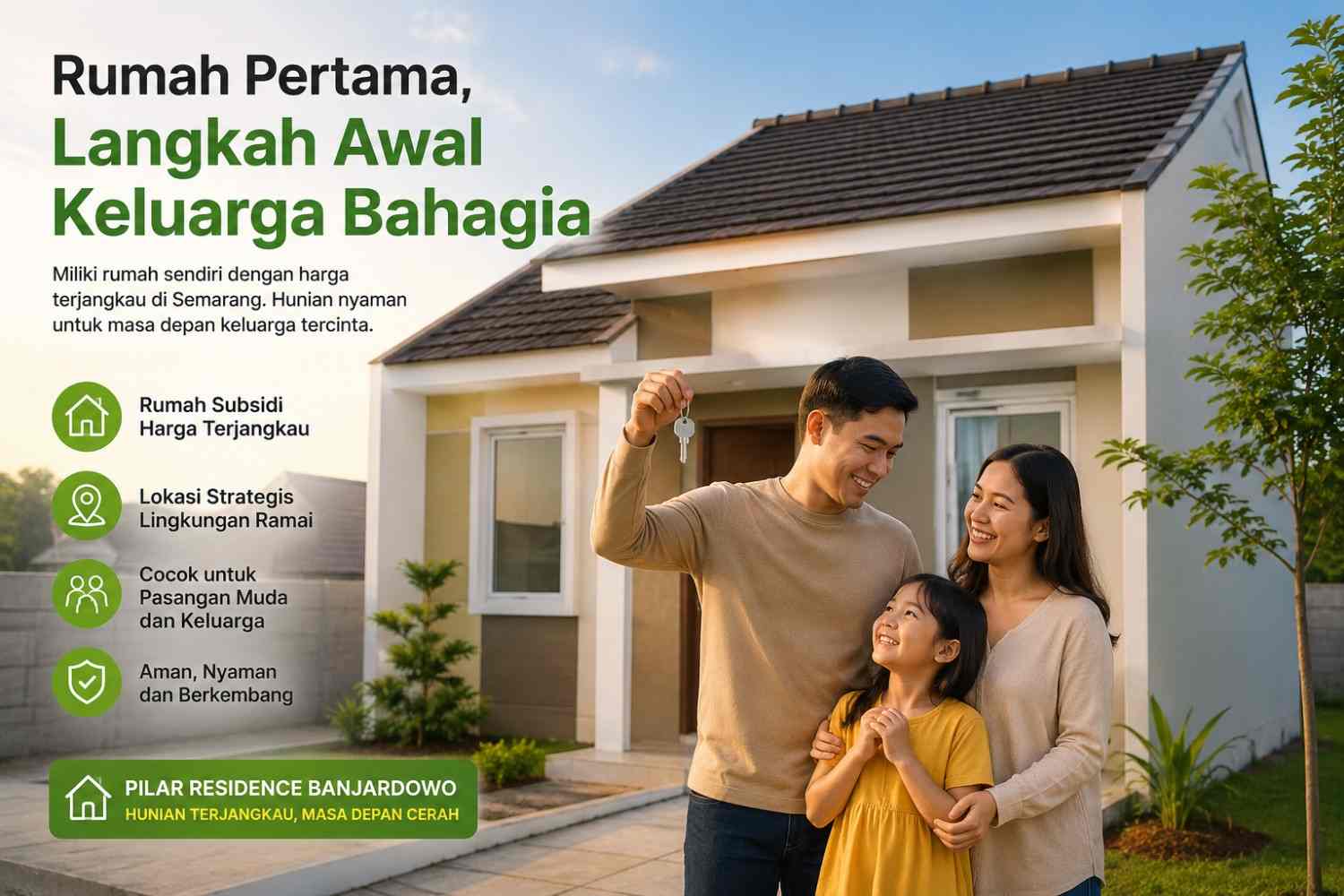 Daftar rumah subsidi di Semarang dan Pilar Residence Banjardowo